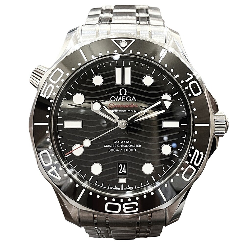 Omega Seamaster Diver 300 wristwatch, total weight 176g, stainless steel, aut...